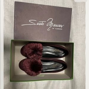 Sesto Meucci Pom Pom Loafer